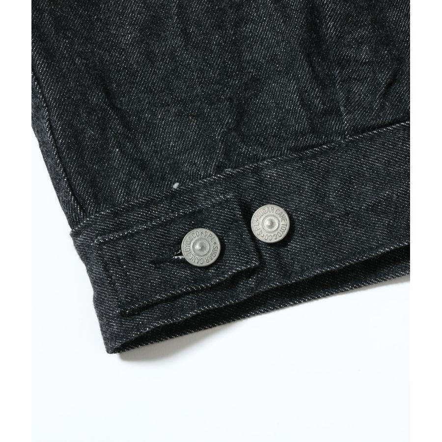 【新作 TIME SALE!!】【SUGAR CANE /シュガーケーン】14.25oz. BLACK DENIM JACKET 1953 MODEL（SC15650）の画像