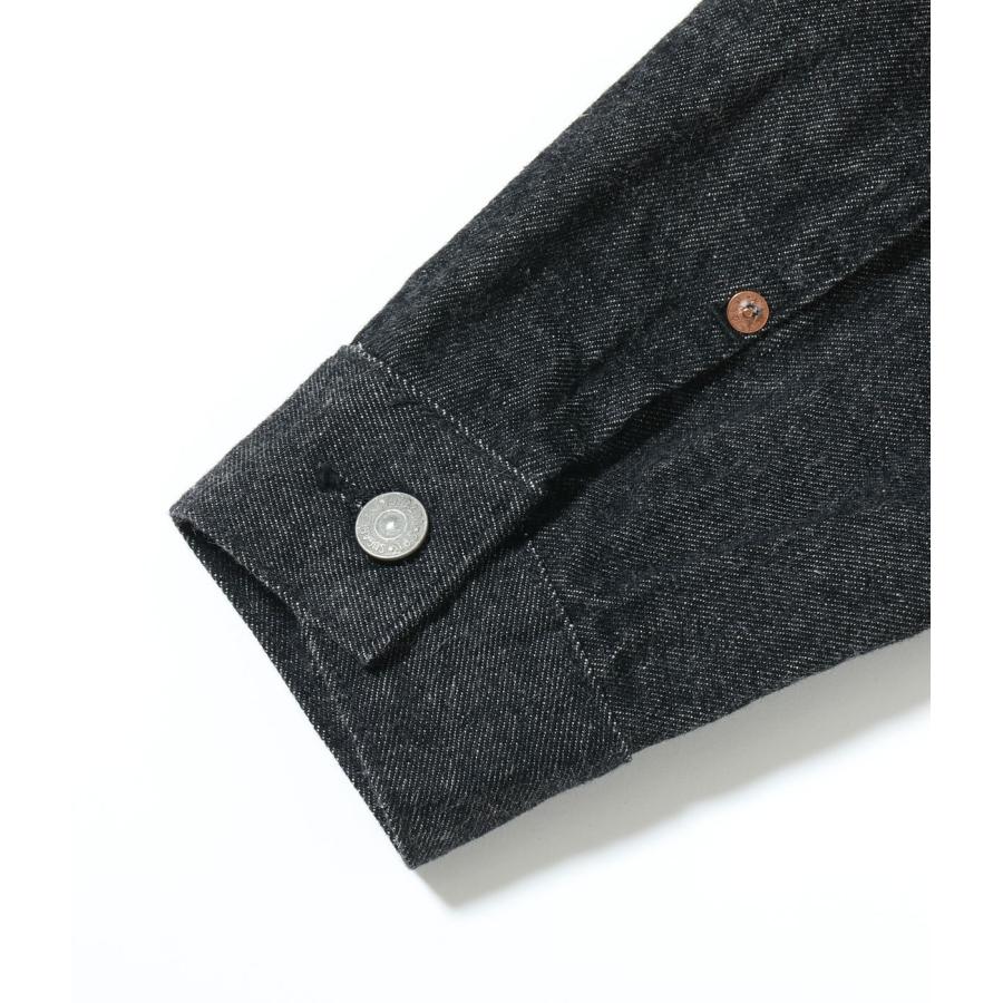 【新作 TIME SALE!!】【SUGAR CANE /シュガーケーン】14.25oz. BLACK DENIM JACKET 1953 MODEL（SC15650）の画像