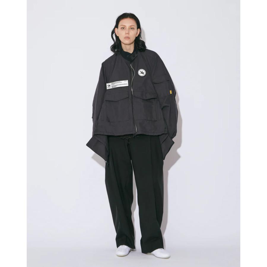 【POINT10倍】【beautiful people / ビューティフルピープル】Spiewak double-end c/n work blouson（4WAY）（1545102040）の画像