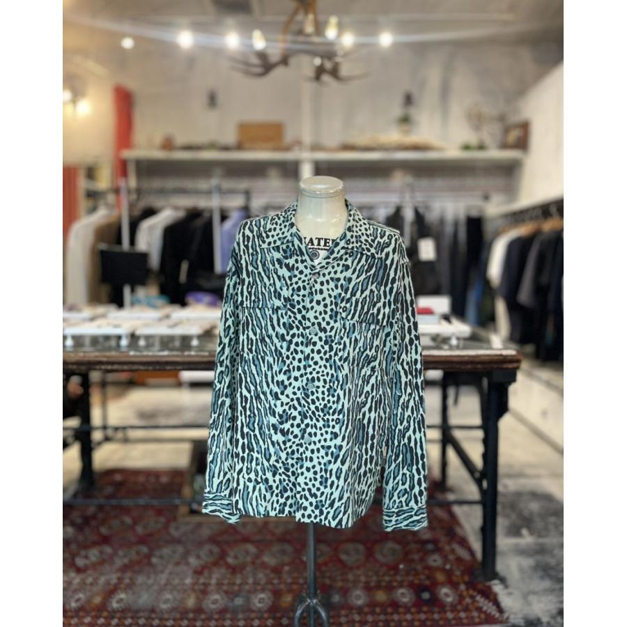 【STAR OF HOLLYWOOD/スターオブハリウッド】OCELOT HIGH DENSITY RAYON L/S OPEN SHIRTS