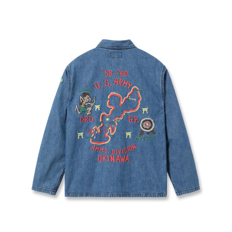 【POINT５倍】【TAILOR TOYO テーラー東洋】Late 1950s Style Blue Denim Okinawa Jumper “CHIBANA ARCHER'S” (AGING MODEL)の画像