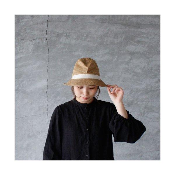 【beetle様】マチュアーハ BOXハット7cmブリム ガーデンリボン 日本製 mature ha. (マチュアーハ)BOXED HAT 7cm brim garden ribbon mix 送料