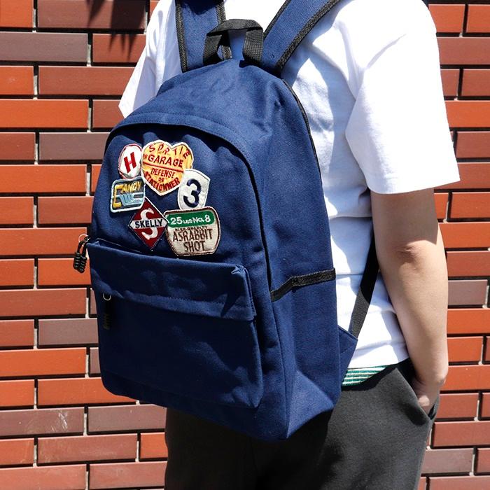 ワッペンいっぱい リュック : shopooo by GMO - 通販 - Yahoo!ショッピング