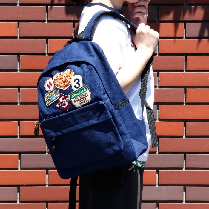 ワッペンいっぱい リュック : shopooo by GMO - 通販 - Yahoo!ショッピング