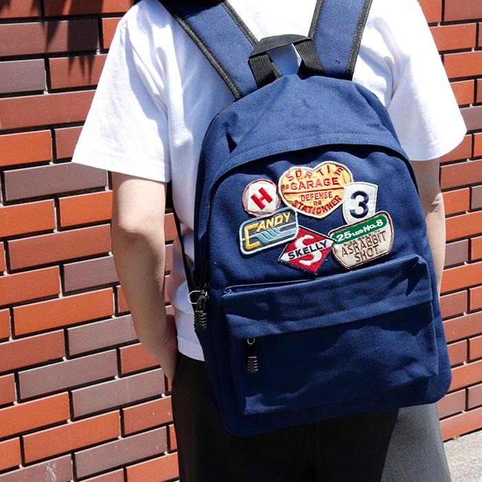 ワッペンいっぱい リュック : shopooo by GMO - 通販 - Yahoo!ショッピング