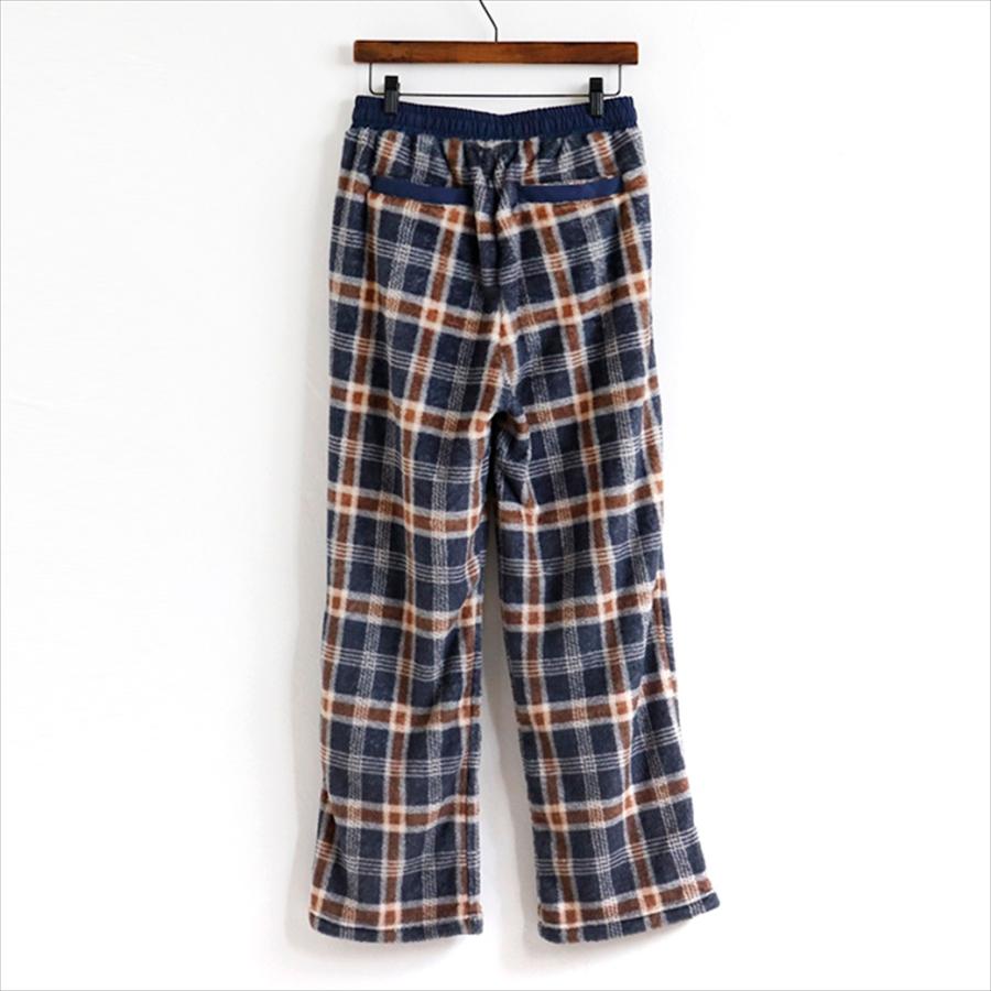 Last One SALE] Nanea チェック柄 ボアフリース パンツ : shopooo by