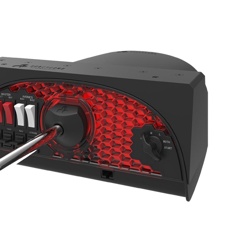 Honeycomb Aeronautical ALPHA FLIGHT CONTROLS YOKE & SWITCH Honeycomb Aeronautical ALPHA FLIGHT CONTROLS YOKE & SWITCH