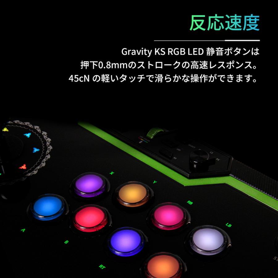 LED静音レバー&ボタン】 Qanba Q8 Silent Arcade Joystick クァンバ