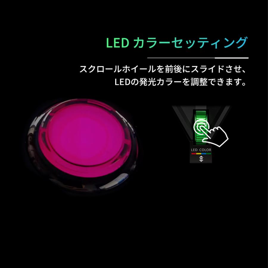 LED静音レバー&ボタン】 Qanba Q8 Silent Arcade Joystick クァンバ