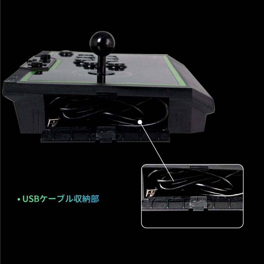 LED静音レバー&ボタン】 Qanba Q8 Silent Arcade Joystick クァンバ