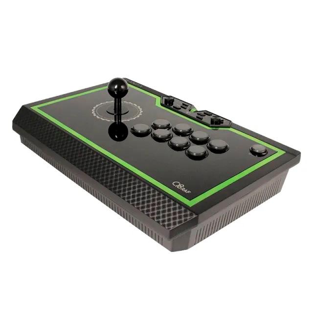 LED静音レバー&ボタン】 Qanba Q8 Silent Arcade Joystick クァンバ