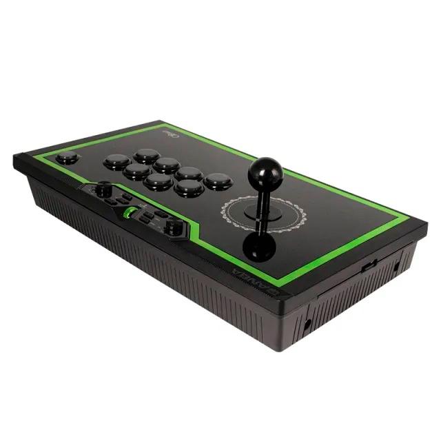LED静音レバー&ボタン】 Qanba Q8 Silent Arcade Joystick クァンバ