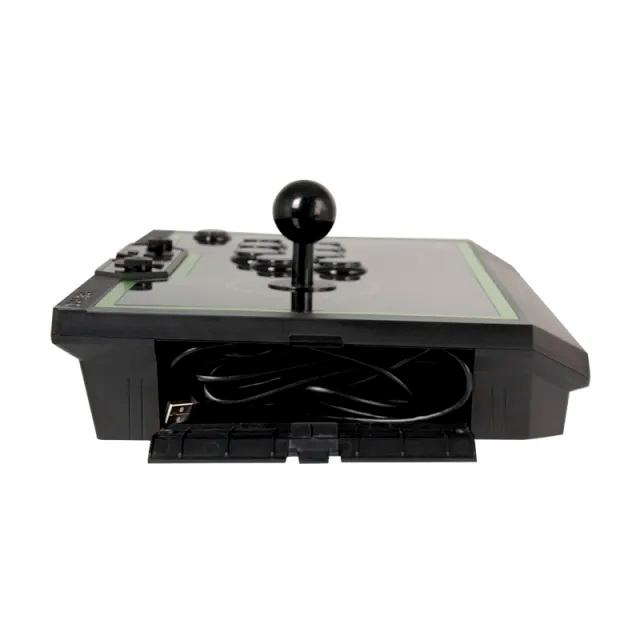 LED静音レバー&ボタン】 Qanba Q8 Silent Arcade Joystick クァンバ