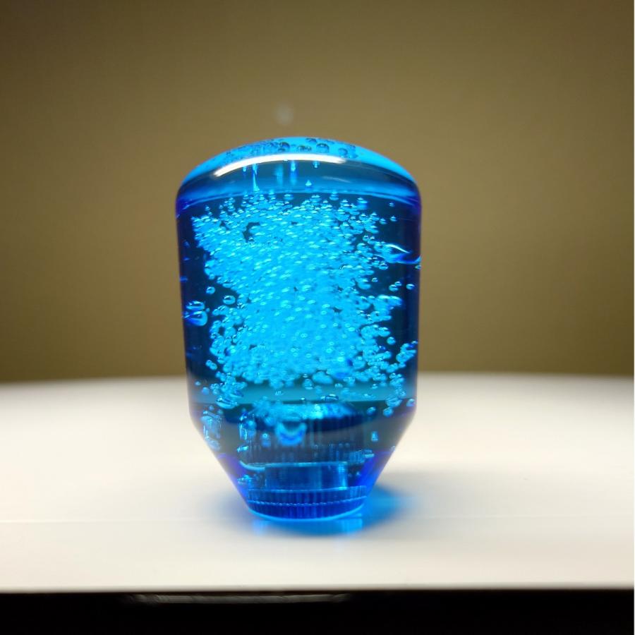 nobiレバー静音タイプ「SEIMITSU BULLET Lever 青」 セイミツ工業 BULLET LEVER_CLEAR（バレットレバー クリアバブル）単品