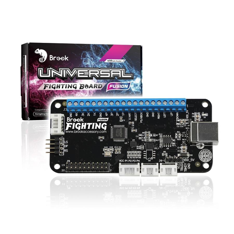Brook Universal Fighting Board Fusion-UFB+UP5 ユニバーサルファイティングボード アーケードコントローラー用変換基板 PS5 Fighting Game/PS4/PS3/ PS Classi Brook Universal Fighting Board Fusion-UFB+UP5 ユニバーサルファイティングボード アーケードコントローラー用変換基板 PS5 Fighting Game/PS4/PS3/ PS Classi