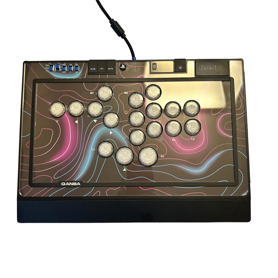 Qanba Sapphire S1 Arcade Controller Button Cap Kit クァンバ