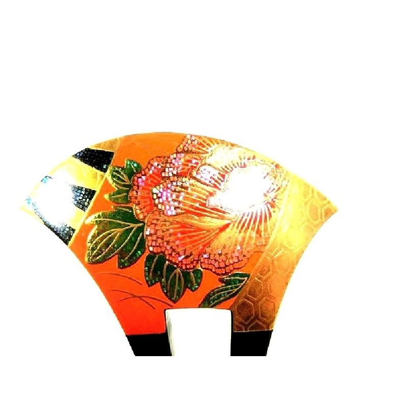 【創業144年べっ甲の菊池】本べっ甲かんざし蒔絵(薫作）ー６６ 本べっ甲 かんざし 鼈甲 かんざし