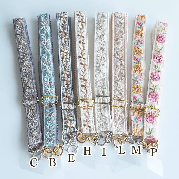 ギフトラッピング無料]日本製 スマホショルダーストラップ 3cmから4cm