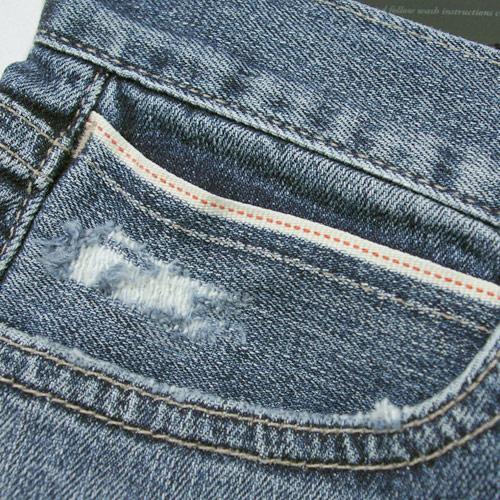 KORAL（コラール） CROP RELAXED SELVAGE SKINNY 48Month Destroy ボーイフレンドデニム｜itempost｜03