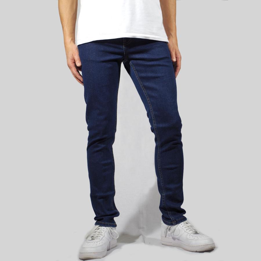 DR DENIM（ドクターデニム）　CHASE Skinny Tapered Moat Plain Dark Blue スキニージーンズ｜itempost｜10