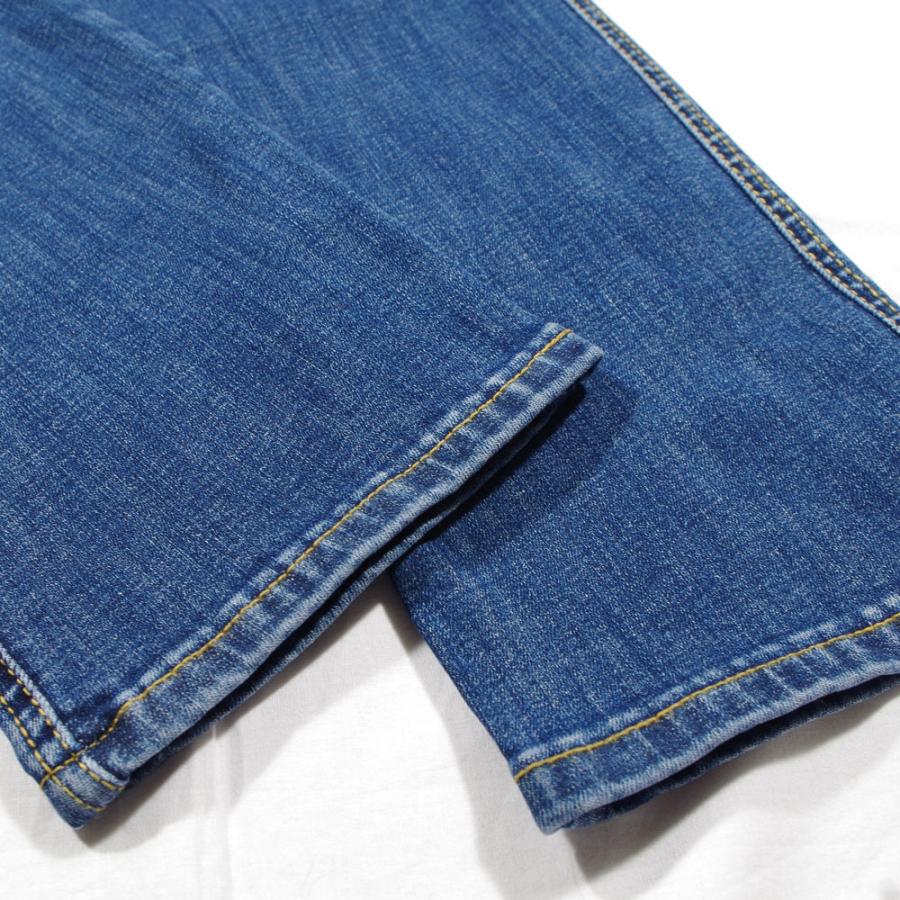 DR DENIM（ドクターデニム） DIXY STRAIGHT Low Rise Slim Straight Pyke Palin Dark Blue ローライズストレートデニム｜itempost｜07