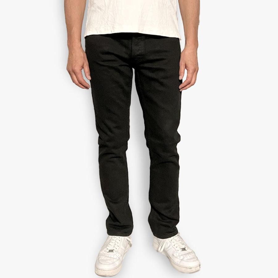 NUDIE JEANS（ヌーディー ジーンズ） GRIM TIM Matte Black OD グリムティム スリムストレート_10