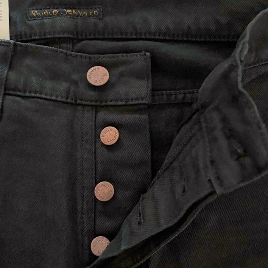NUDIE JEANS（ヌーディー ジーンズ） GRIM TIM Matte Black OD グリムティム スリムストレート_6