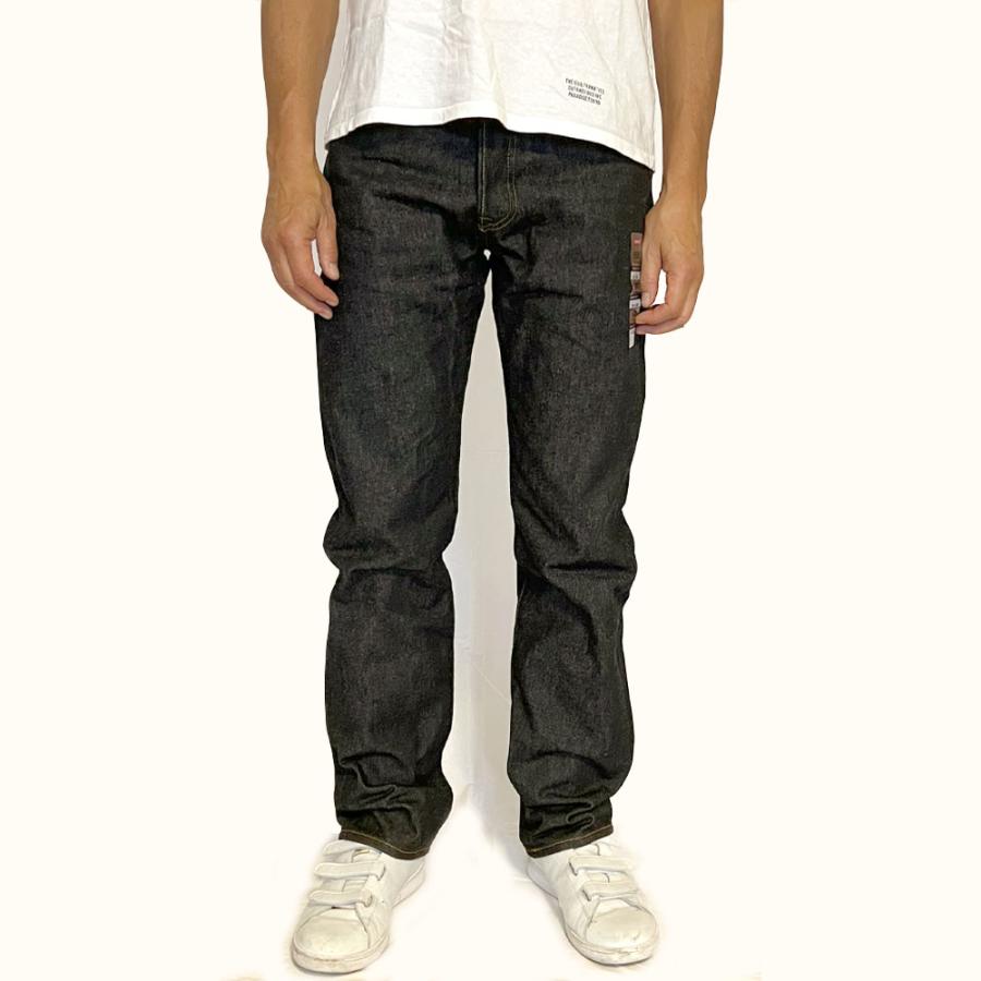 Levi's（リーバイス） 501 ORIGINAL SHRINK-TO-FIT Black ストレート