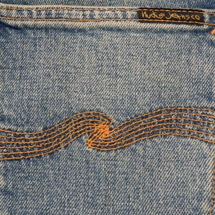 NUDIE JEANS（ヌーディー ジーンズ） SOLID OLLIE Blue Clay ソリッドオーリー ストレート_5