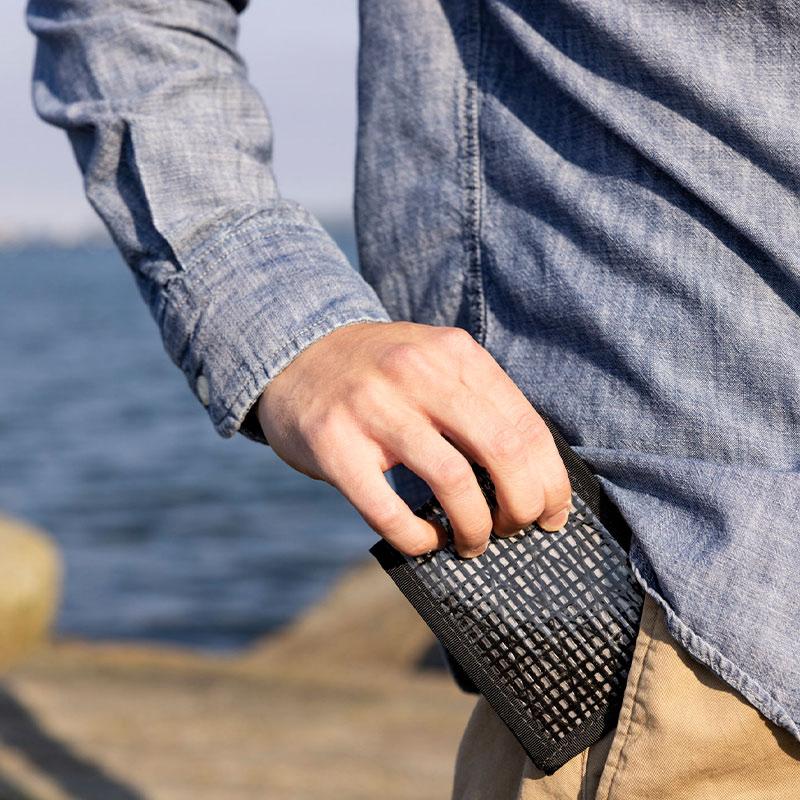 フローフォールド/Flowfold Recycled Sailcloth Vanguard - Bifold Wallet リサイクルセイルクロス　バイフォールド ウォレット｜itempost｜09