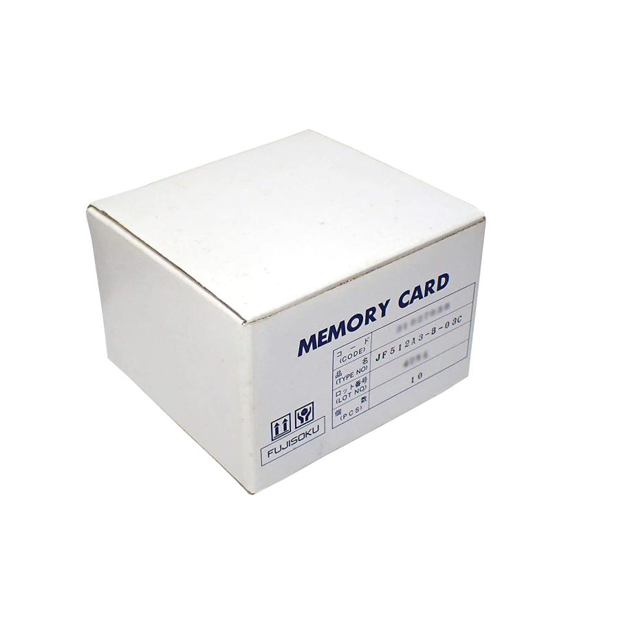 FUJISOKU 産業用 512KB Flash Memory Card JF512A3-B-03C (10個セット