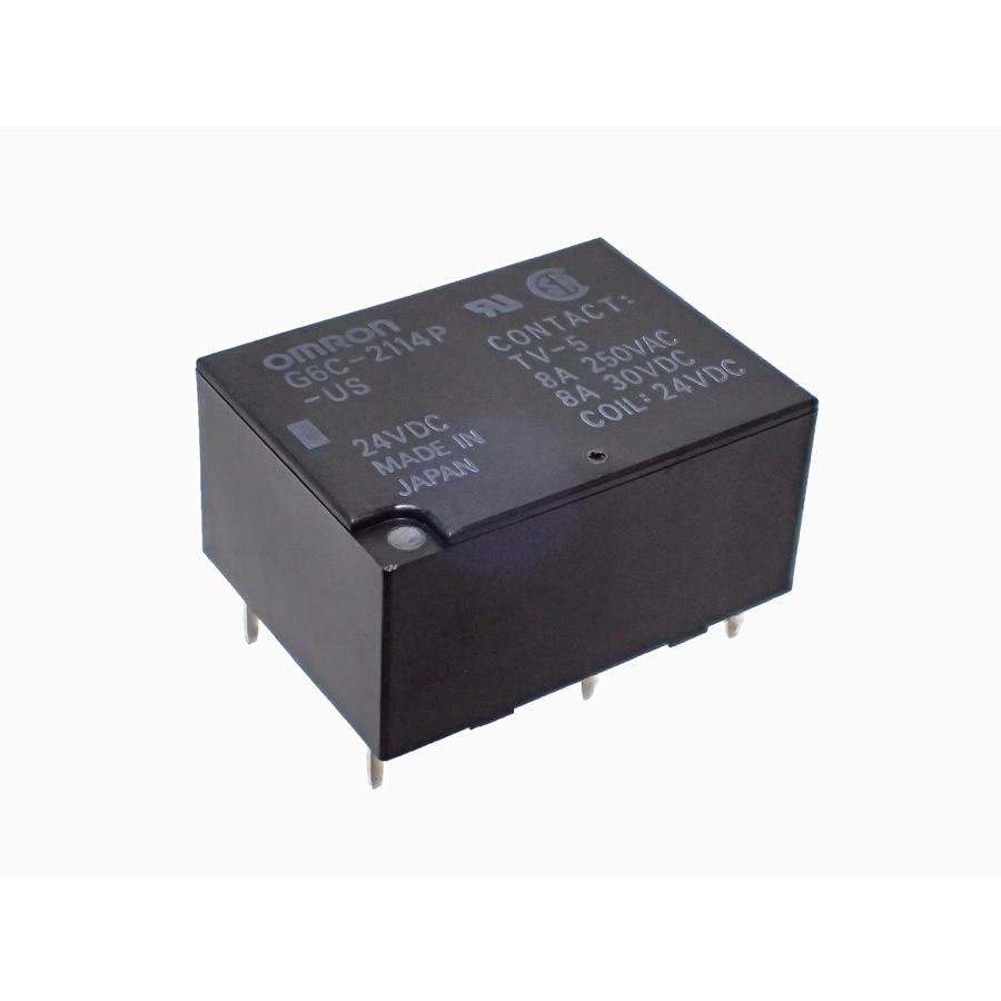 OMRON 小型高容量 形G6C DC24V パワーリレー G6C-2114P-US 24VDC : shopooo by GMO - 通販 ...