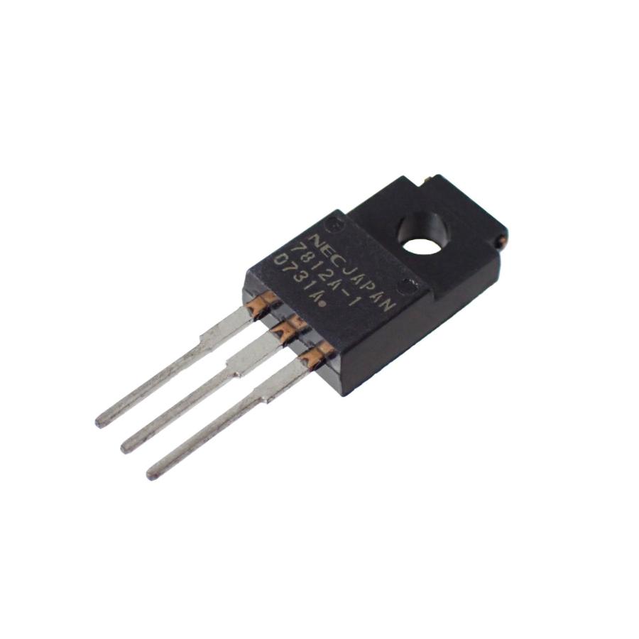 NEC 三端子 レギュレータ 12V 2.8mA 7812A-1 UPC7812AHF-1-AZ (5個
