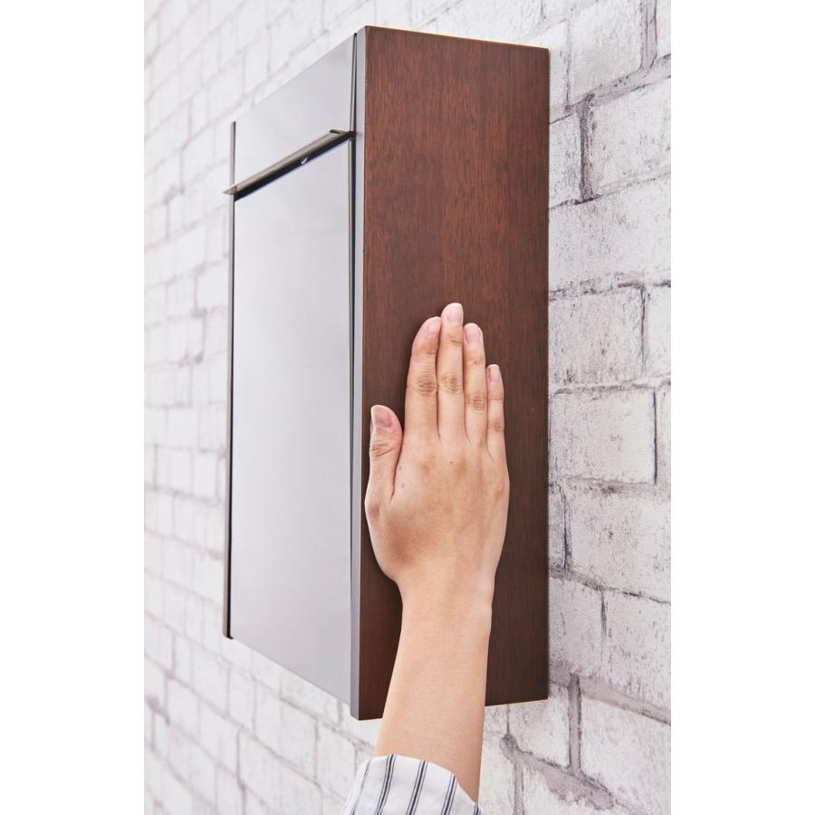 カバポスト(Cabapost) 郵便 ポスト クルミの自然木 磁石閉　鍵付き Amazon.co.jp: カバポスト(Cabapost) 郵便 ポスト クルミの自然木 磁石