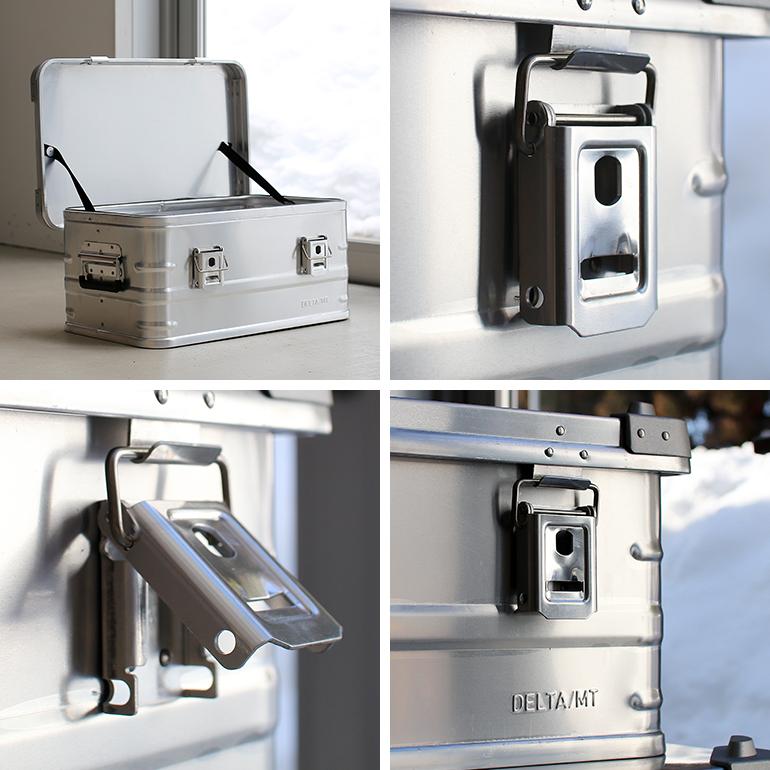 ○新品送料込○25L～30L アルミコンテナ 用 蓋裏パネル 穴あけ対応