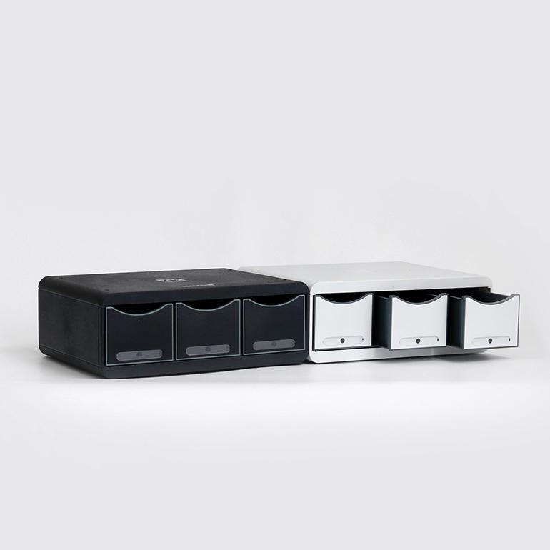 EXACOMPTA エグザコンタ｜ツールボックス 3ポケット 横型の画像