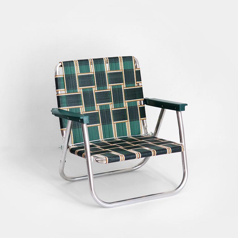 LAWN CHAIR ローンチェア｜LOW BACK BEACH CHAIR【CHARLESTON GREEN