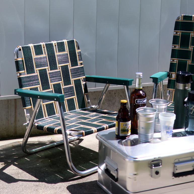 LAWN CHAIR ローンチェア｜LOW BACK BEACH CHAIR【CHARLESTON GREEN