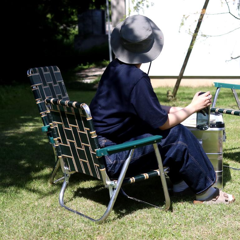 LAWN CHAIR ローンチェア｜LOW BACK BEACH CHAIR【CHARLESTON GREEN