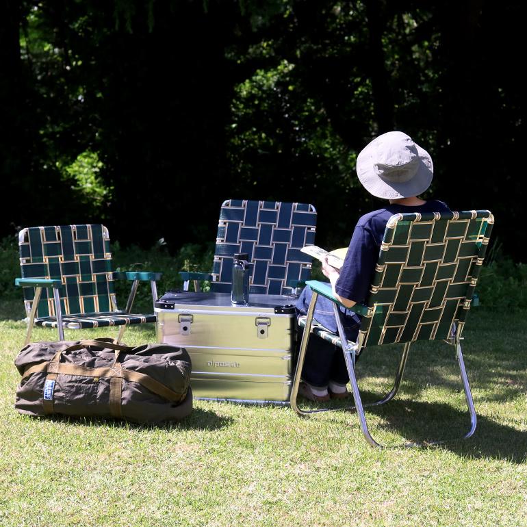 LAWN CHAIR ローンチェア｜LOW BACK BEACH CHAIR【CHARLESTON GREEN