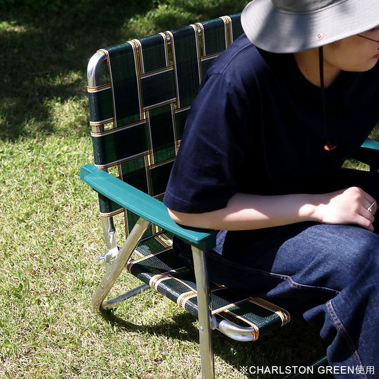 LAWN CHAIR ローンチェア｜LOW BACK BEACH CHAIR【CHARLESTON TAN