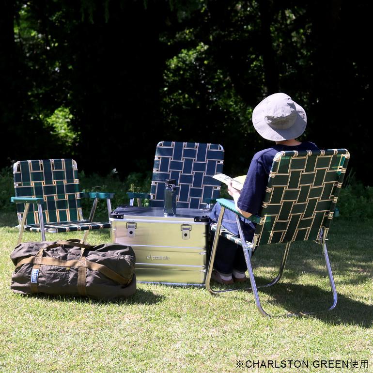 LAWN CHAIR ローンチェア｜LOW BACK BEACH CHAIR【CHARLESTON TAN