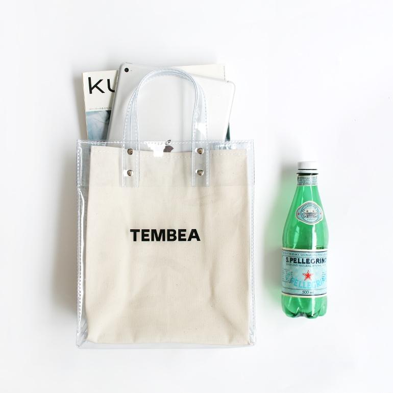 TEMBEA テンベア｜PAPER TOTE SMALL CLEAR : shopooo by GMO - 通販