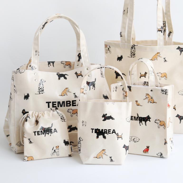 TEMBEA テンベア｜PAPER TOTE SMALL (PVC) DOG-1 : shopooo by GMO
