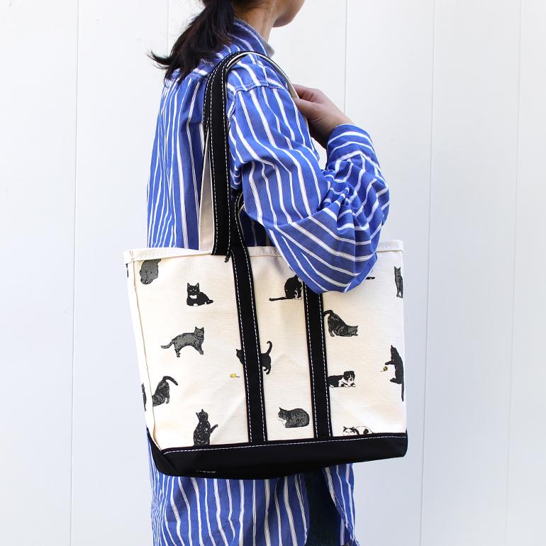 TEMBEA テンベア｜MARKET TOTE SMALL CAT/BLACK : shopooo by GMO