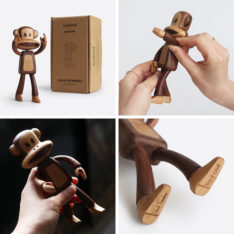 BOYHOOD ボーイフッド｜Paul Frank Julius Monkey Walnut Oak Small_4