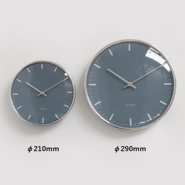 ARNEJACOBSEN アルネ・ヤコブセン｜Wall Clock CITY HALL 210mm