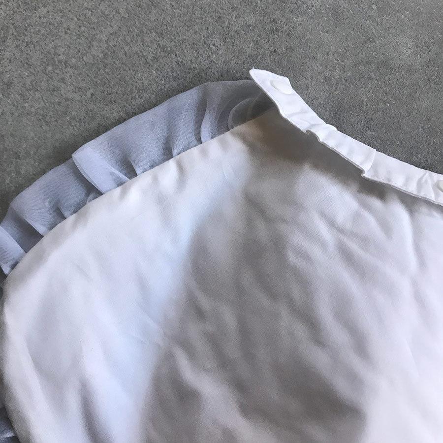 30 Off Franky Grow Bear Quilting Frill Big Collar White つけ襟 Franky Grow フランキーグロウ 雑貨 1 Chatoy 9430 Shopooo By Gmo 通販 Yahoo ショッピング