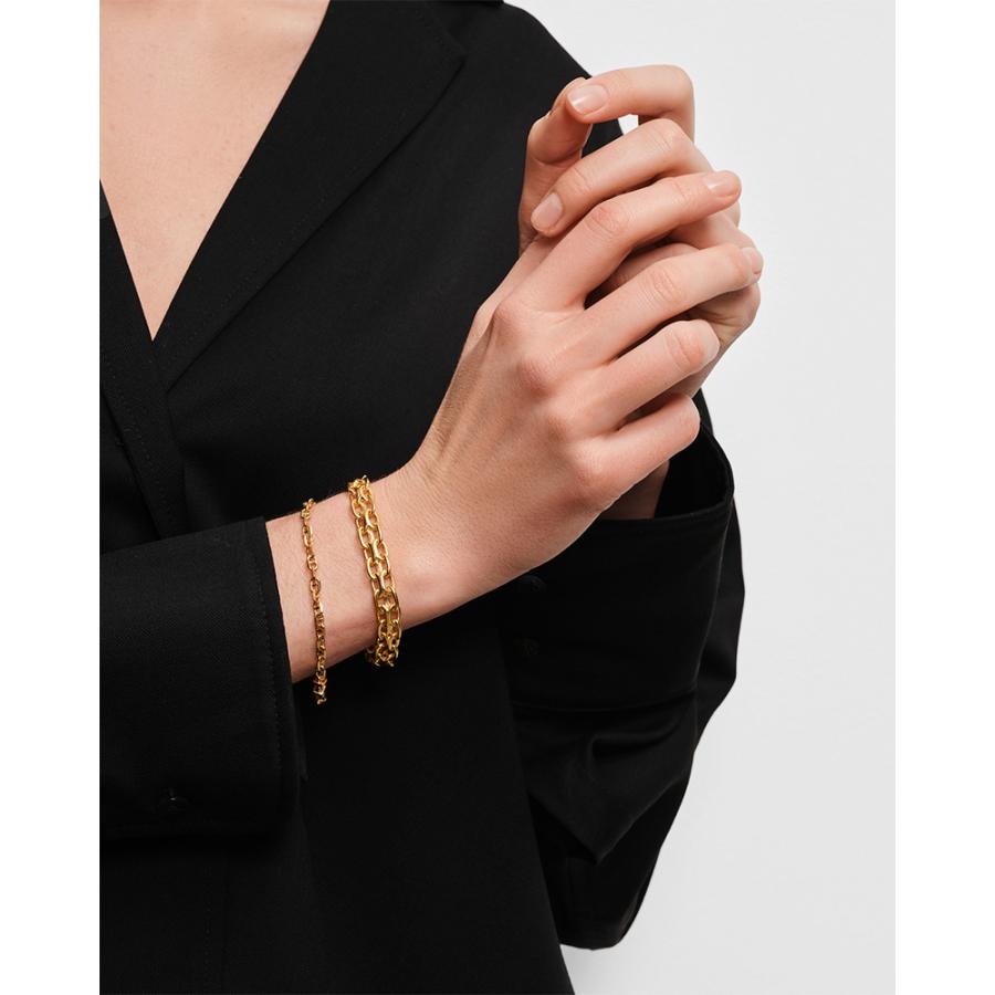 TOMWOOD / Cable Bracelet Gold : 1-ciento-10698 : shopooo by GMO