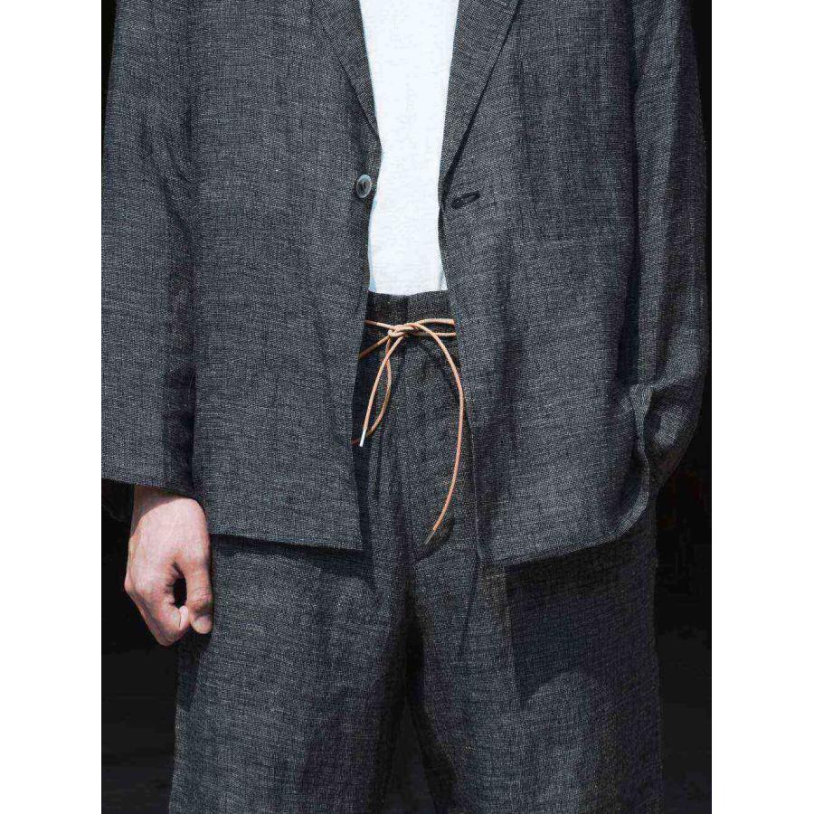 NAM OU RIVER TRIP PANTS (BLACK MIX) NK03260F144の画像